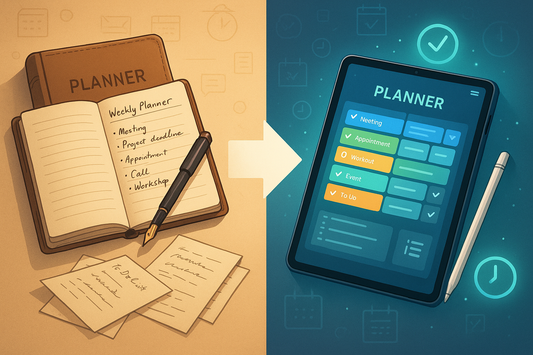 🖊️ Why Digital Planners Are Replacing Traditional Notebooks: A Productivity Revolution