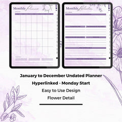 The Creator's ADHD Planner: Where Imagination Meets Intention | Purple Mode, Hyperlinked for iPad & Android
